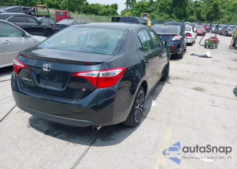 2015 Toyota Corolla S Plus from USA, damaged, VIN 2T1BURHE1FC237161